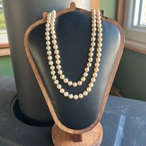 EVCO Vintage Dual Strand Necklace